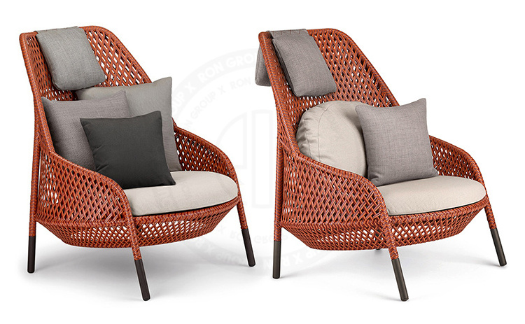 Wholesale High Quality Waterproof Patio Furniture Durable Wicker Weather Resistant Chair Garden Furniture Outdoor