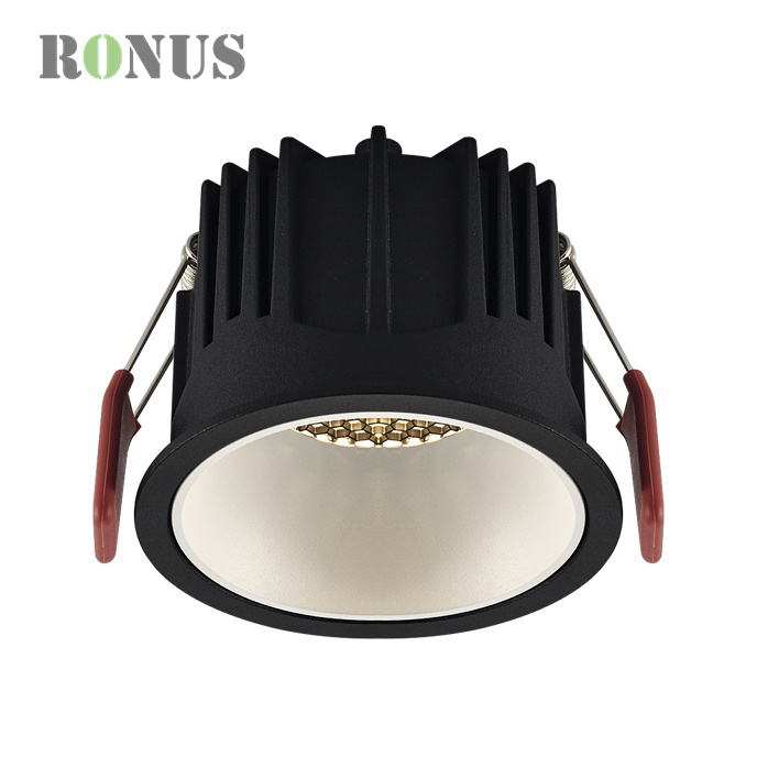 Honeycomb IP44 Ceiling Hotel 9W COB Dali Spotlight Spot Down Light Recessed LED Dimmable Downlight