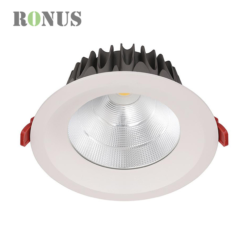 High Quality IP65 Ceiling 35W COB Downlight Spot Waterproof Hotel 40W Recessed LED Down Light