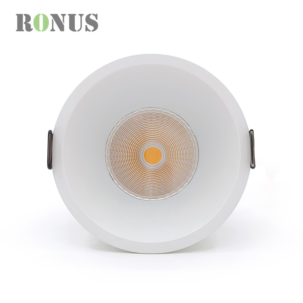 Ceiling Small Indoor Dimmable Spotlight Aluminum 7W Down Light 5W COB Recessed LED Downlight