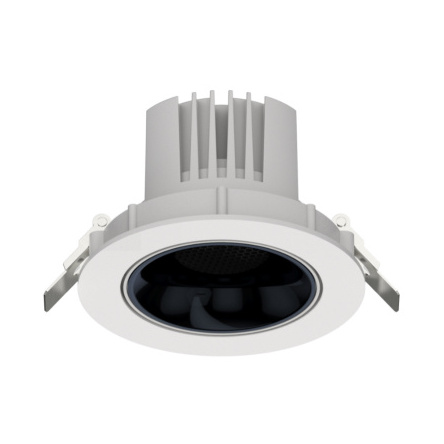 Living Room Modern Rotatable Spot Light 12W Adjustable 10W Gimbal COB Recessed LED Downlight