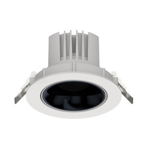 Living Room Modern Rotatable Spot Light 12W Adjustable 10W Gimbal COB Recessed LED Downlight