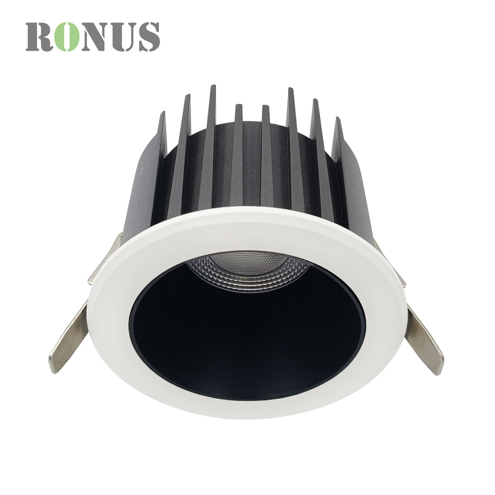 Bathroom Waterproof Hotel Project 10W COB Ceiling 12W Spot Light Recessed IP65 LED Downlight