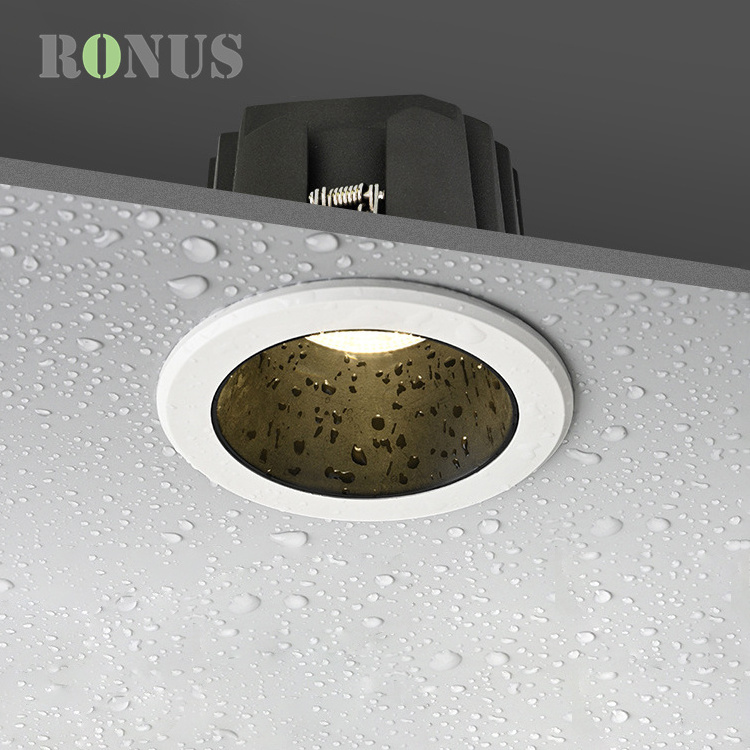 Bathroom Waterproof Hotel Project 10W COB Ceiling 12W Spot Light Recessed IP65 LED Downlight