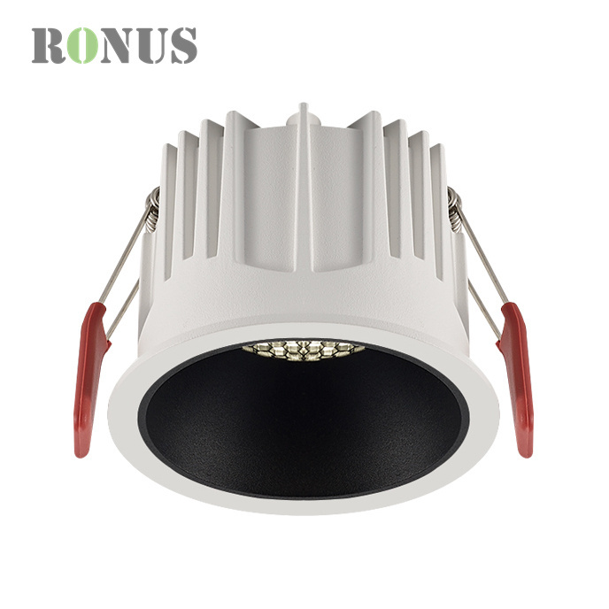 Honeycomb IP44 Ceiling Hotel 9W COB Dali Spotlight Spot Down Light Recessed LED Dimmable Downlight