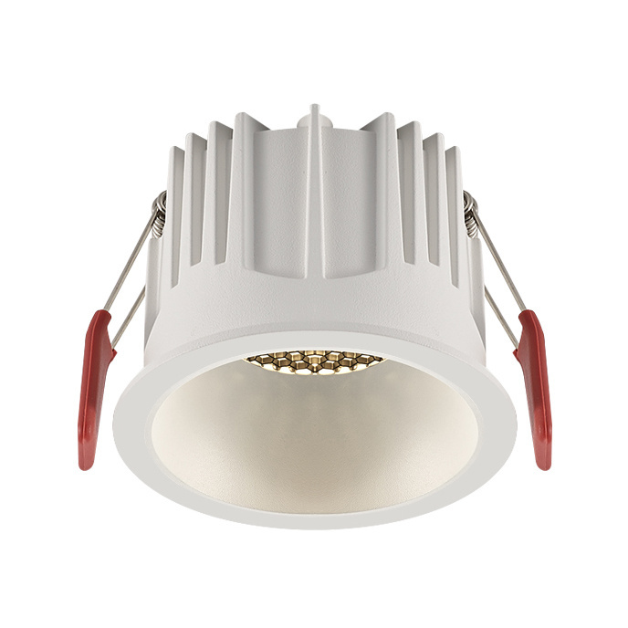 Honeycomb IP44 Ceiling Hotel 9W COB Dali Spotlight Spot Down Light Recessed LED Dimmable Downlight