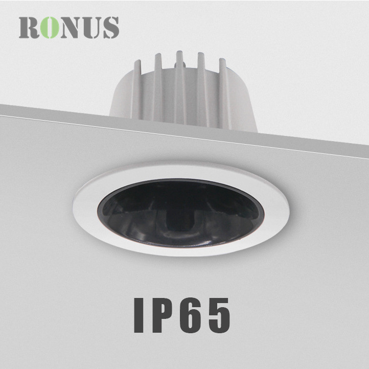 Australian Standard IP65 Commercial 18W Hotel Spot 6 Inch Down Light 20W COB LED Waterproof Recessed Downlight