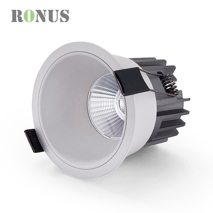 75mm Cut Out Modern 9W Wall Washer Smart Wifi COB Spot Light 10W Shop Recessed LED Downlight