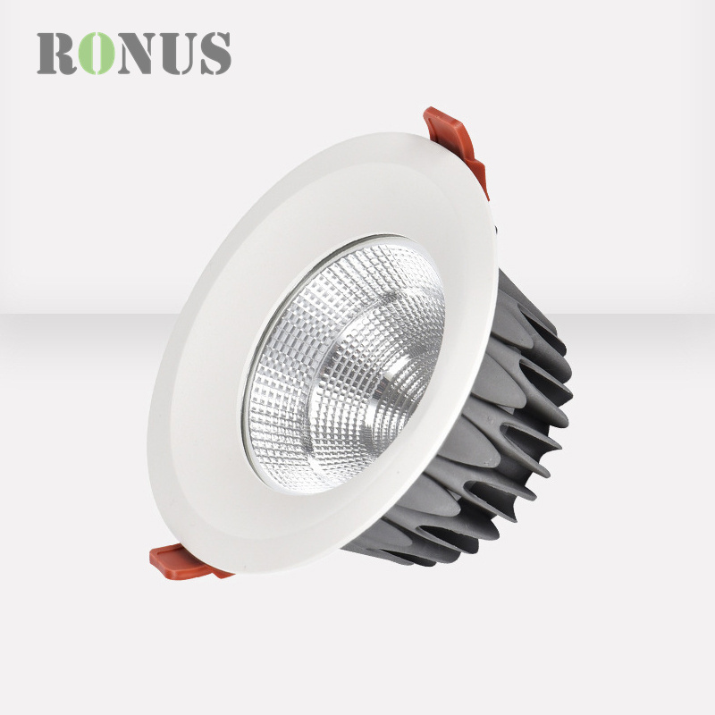 High Quality IP65 Ceiling 35W COB Downlight Spot Waterproof Hotel 40W Recessed LED Down Light