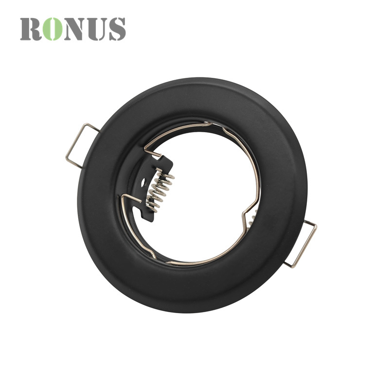 Good Price Round Gu10 Down Light Mr16 Anti Glare Frame Ceiling Housing Recessed LED Downlight