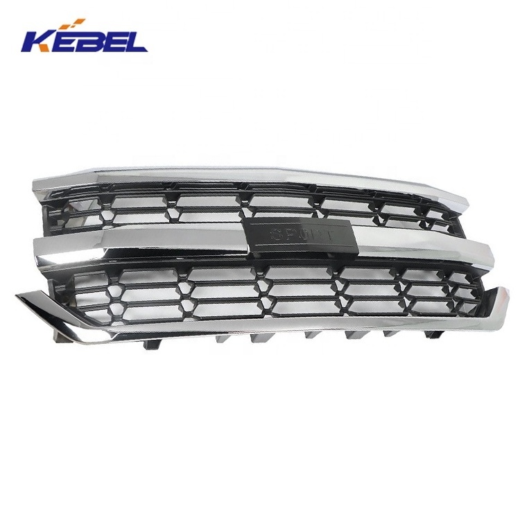 high quality black chromed 84602489 grille OEM 84046156 car grills for Chevrolet Silverado 1500 2016 2017 2018