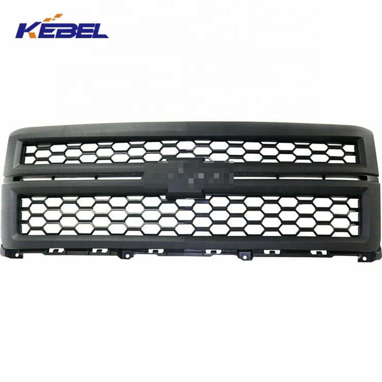 KEBEL black chromed 23259620 23259621 grille stock 23259619 23259625 car grills for Chevrolet Silverado 1500 2014 2015