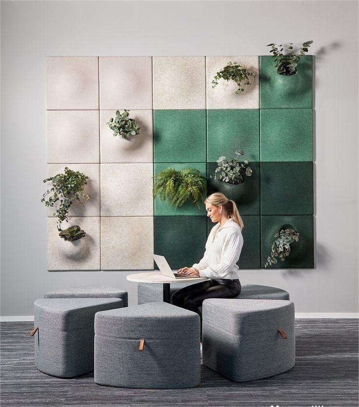 Modern Wall Decorative Esay Install Soundproof 3D Wall Panel PET Acoustic Sound Absorbing Panel