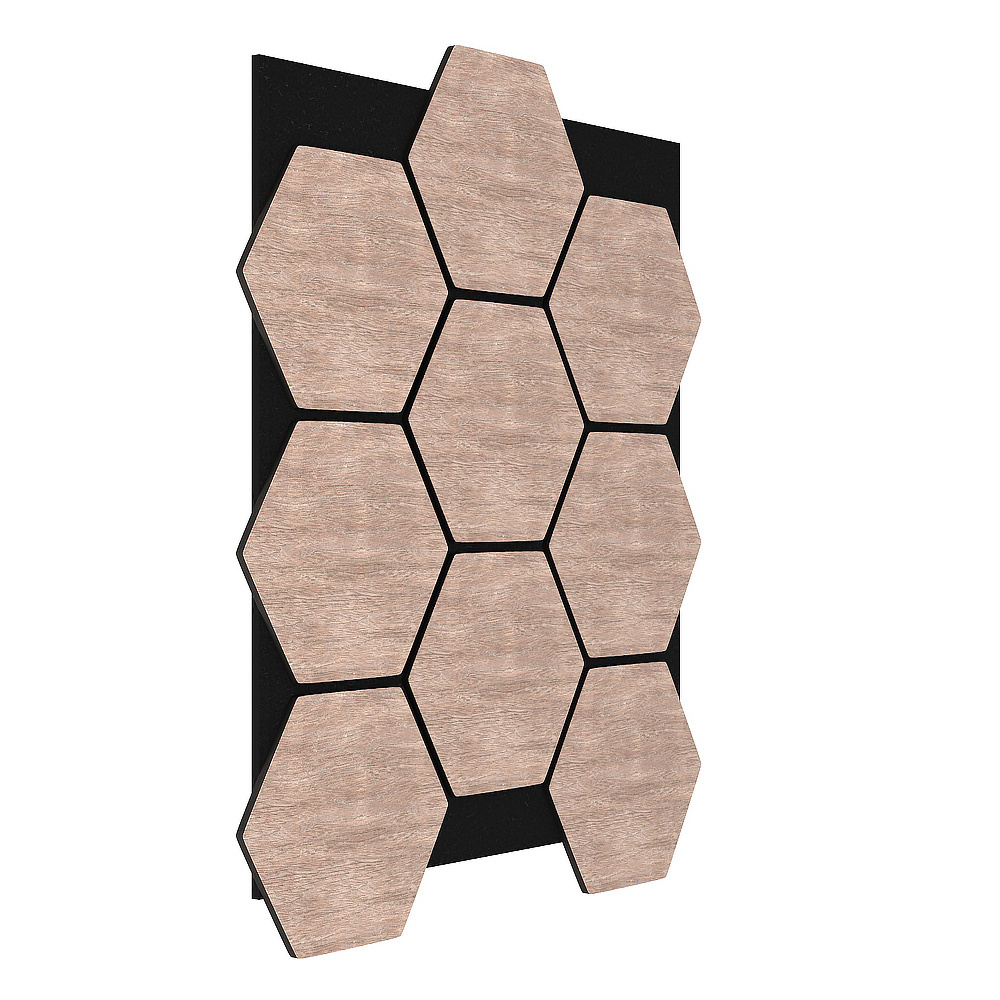 HEXO Acoustic Panels Tiles Wedge Soundproofing Noise Cancelling Foam for Studios Recording Home Studios Offices