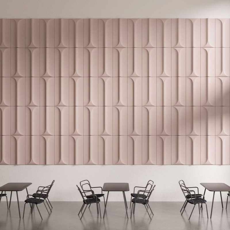 Modern Decorative New Design Polyester Felt Soundproof 3D Acoustic Wall Panels For Interior Wall