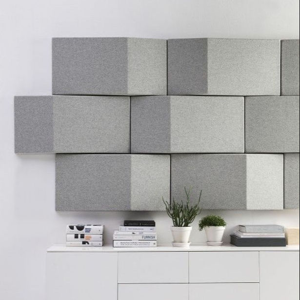 2024 Modern PET Acoustic 3D Panel Machine Geometric 3D Acoustic Wall Panels