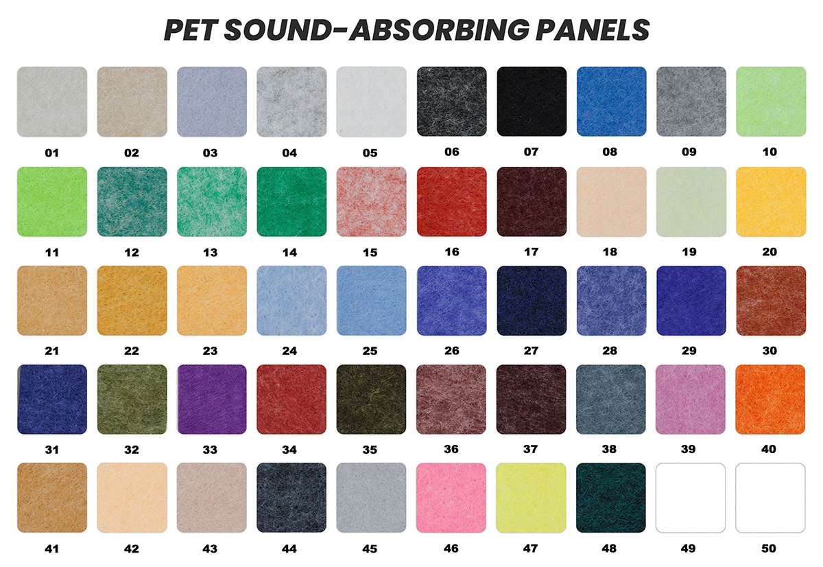 2024 best-selling 3d wall acoustic panel Sound absorption and noise reduction panel wall