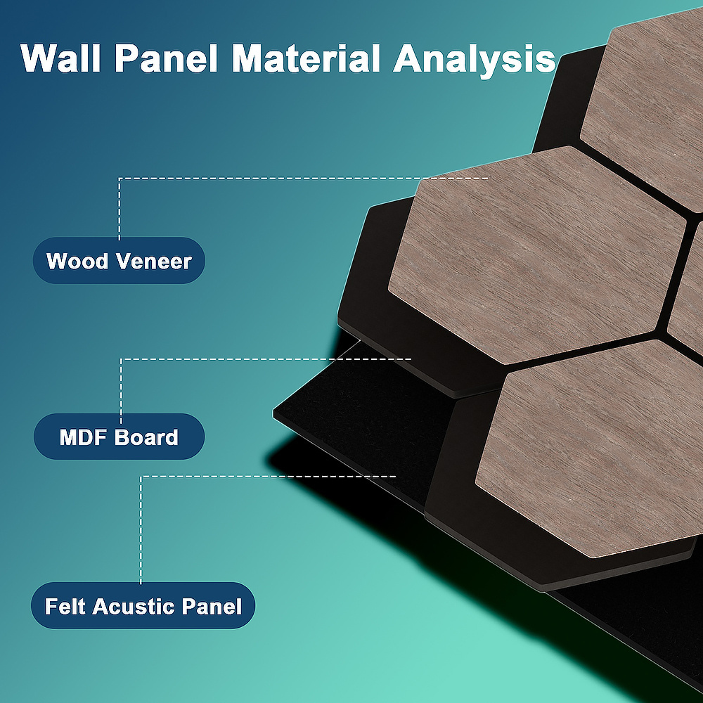 acoustic hexagon mdf grooved wainscot flexible mdf wall panels tongue and groove mdf wall panels