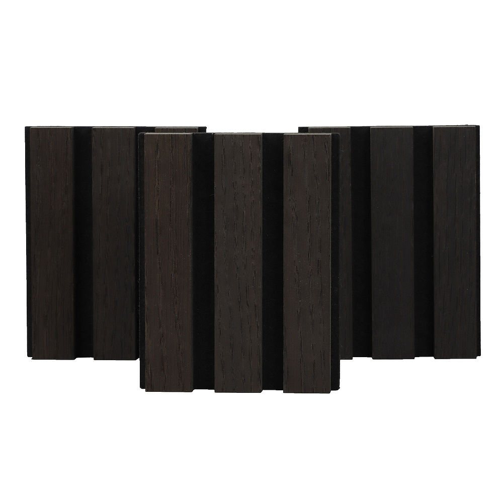 oak felt dark oak slat white acustic wall panel oak tree