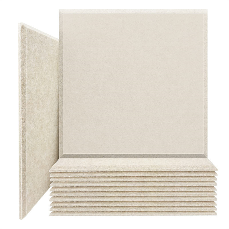 New Material Eco-Friendly  Boards White Acoustical Panels Sound Proof Wall Panels exterior wall decoration