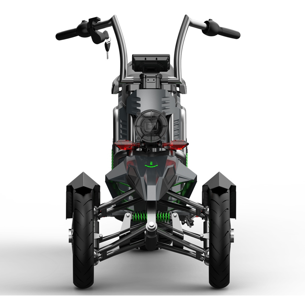 EEC Approved Street Legal 3 Wheels Lithium Battery Electric Motorcycle Scooter