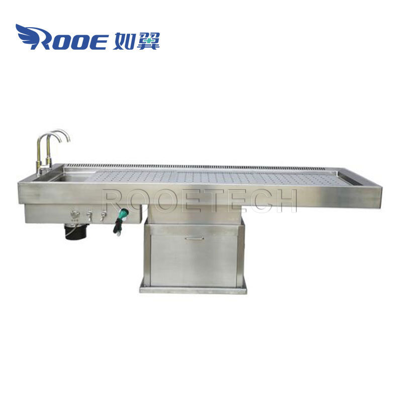 Professional Instrument Anatomage Equipment Morgue Forensic Autopsy Room Anatomy Cot Dissection Table