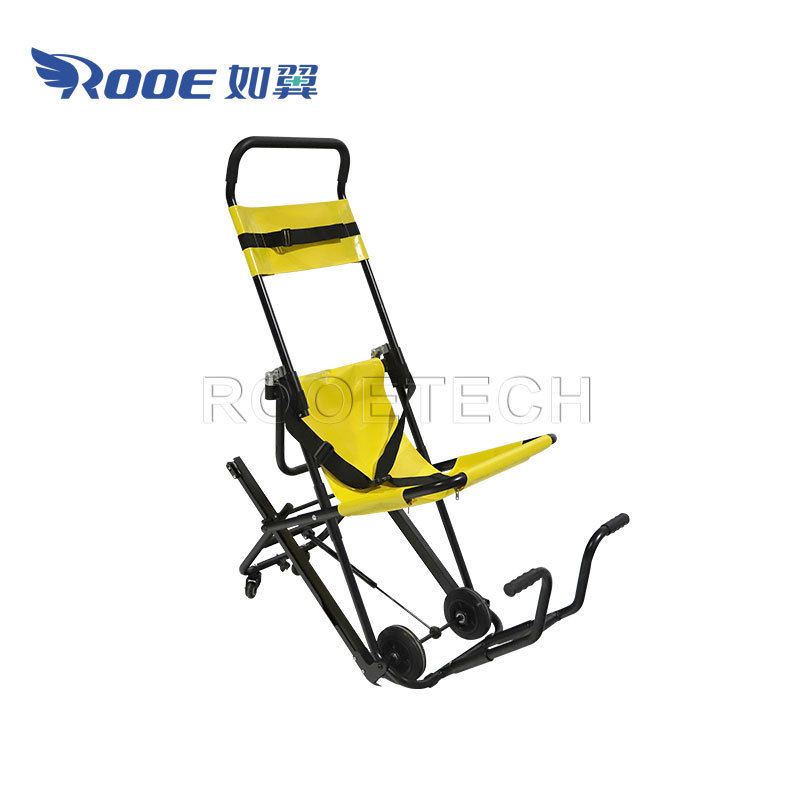 EA-6G Manual Rescue Fire Emergency Evacuation Stair Lifting Chair Stretcher with Cover