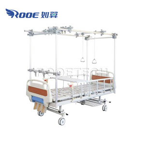 BAM304G Hospital Ward Clinic Orthopaedic Medical Orthopedic Traction Bed with Trapeze Bar