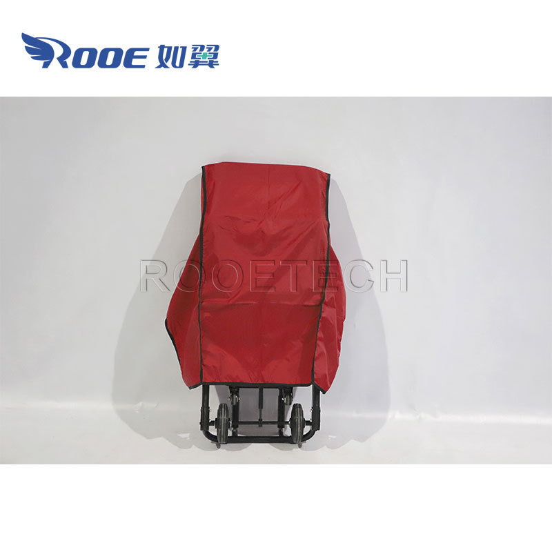 EA-6G Manual Rescue Fire Emergency Evacuation Stair Lifting Chair Stretcher with Cover