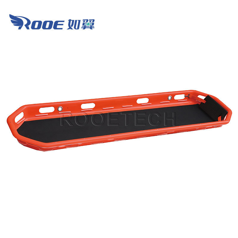 Integrated or Detachable Design Marine Rescue Helicopter ABS Plastic Basket Type Stretcher