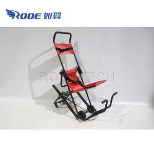 EA-6G Manual Rescue Fire Emergency Evacuation Stair Lifting Chair Stretcher with Cover