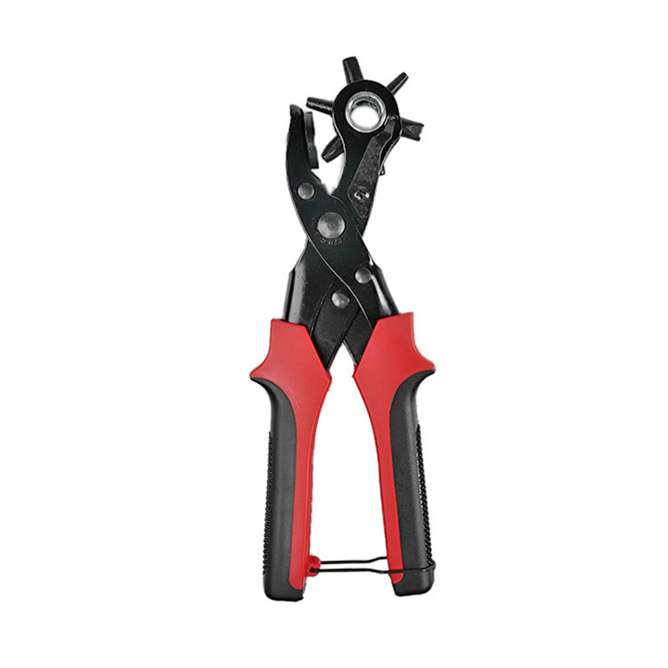 32# Multi Function Manual Tool Belt Round Hole Punch Pliers