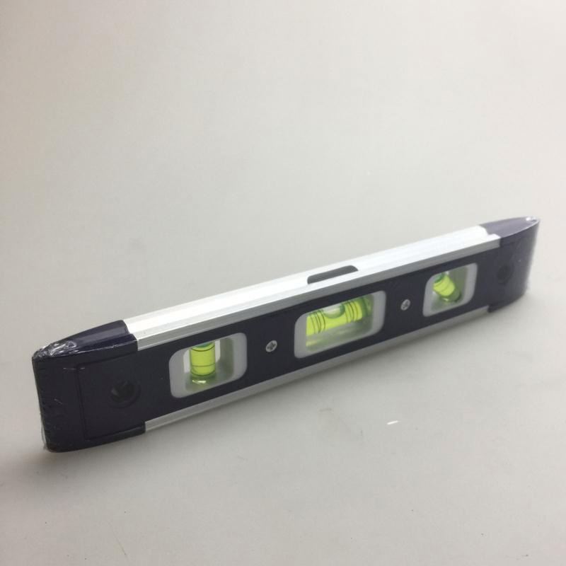 Meter Tools 9 Inch with 3 Different Bubbles Magnetic Level Torpedo Spirit Level