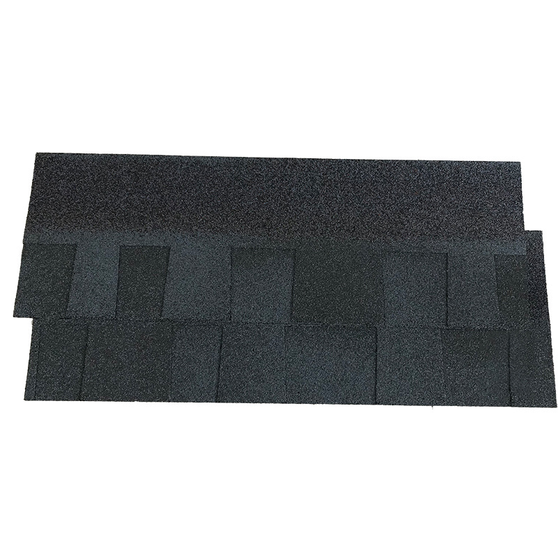 Double Layer Roofing Shingle Moisture-Proof Color Fiberglass Melt Asphalt Roofing Shingles On Sale for villa