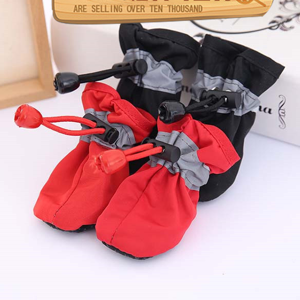 Pet boots dog feet waterproof pet shoes