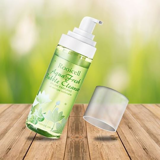 Korean cosmetics Aqua Fresh Bubble Facial  Cleanser 160ml( All skin type) bubble foam Aloe Vera  moisturizing facial cleanser