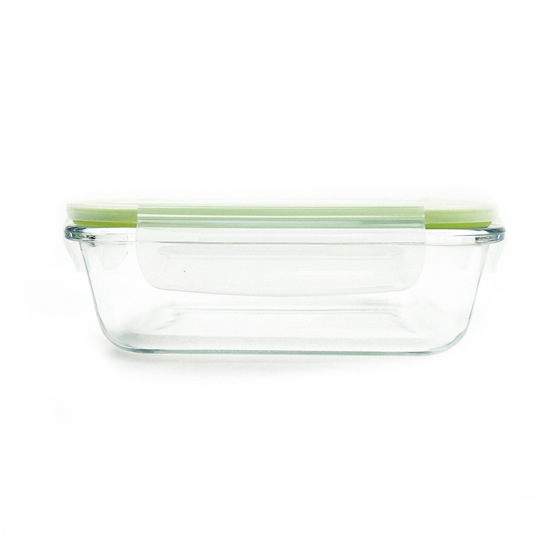 Oven Safe China Manufacturer Takeaway Glass Food Containers With Snap Locking Lid Lock