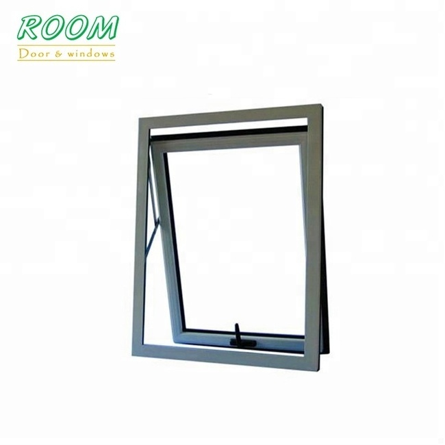 Decorative bathroom top hung ventilation window grill