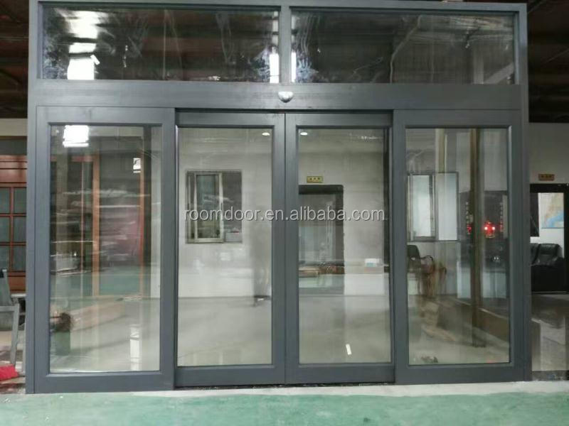 high quality aluminium used commercial doors automatic sliding glass door