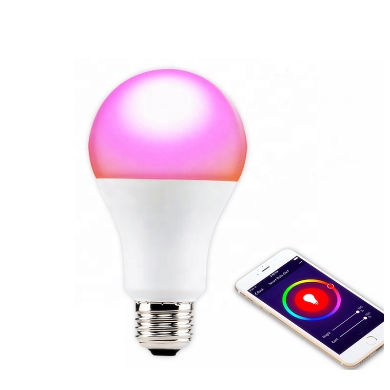 10W Smart Bulb A60 B22 WiFi LED 230V RGBCCT Alexa Google Home Voice Control Powered by Tuya