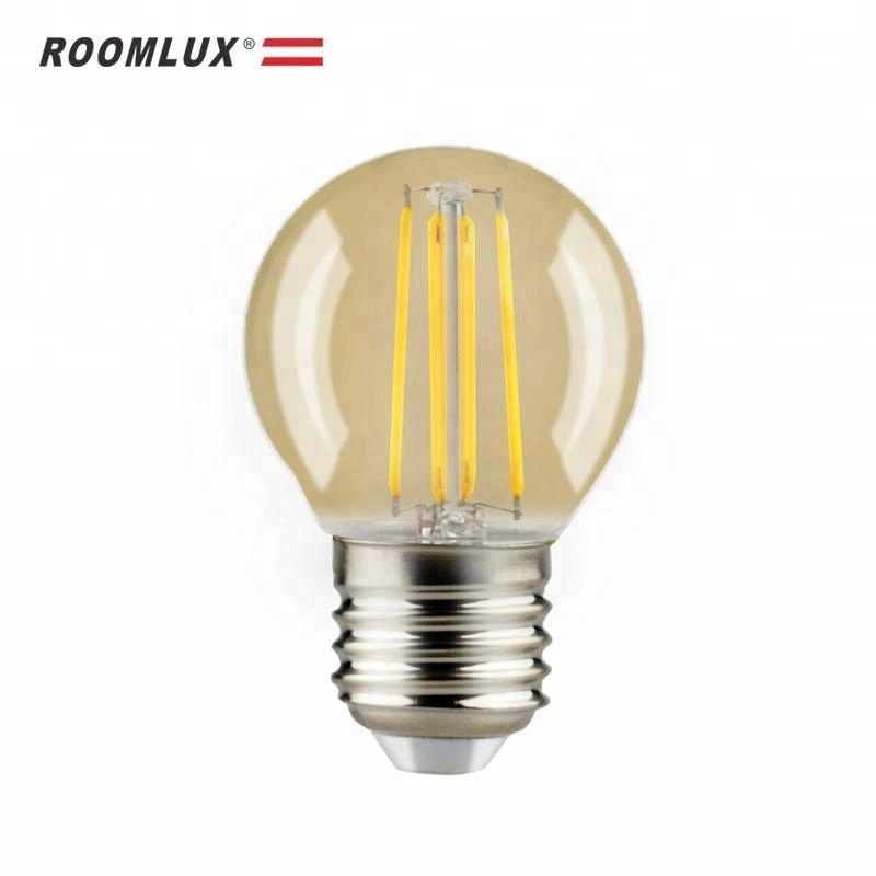 Bulk Sell Vintage Warm White Led Filament Bulb Customized E14 E27 4W G45 LED Filament Bulb