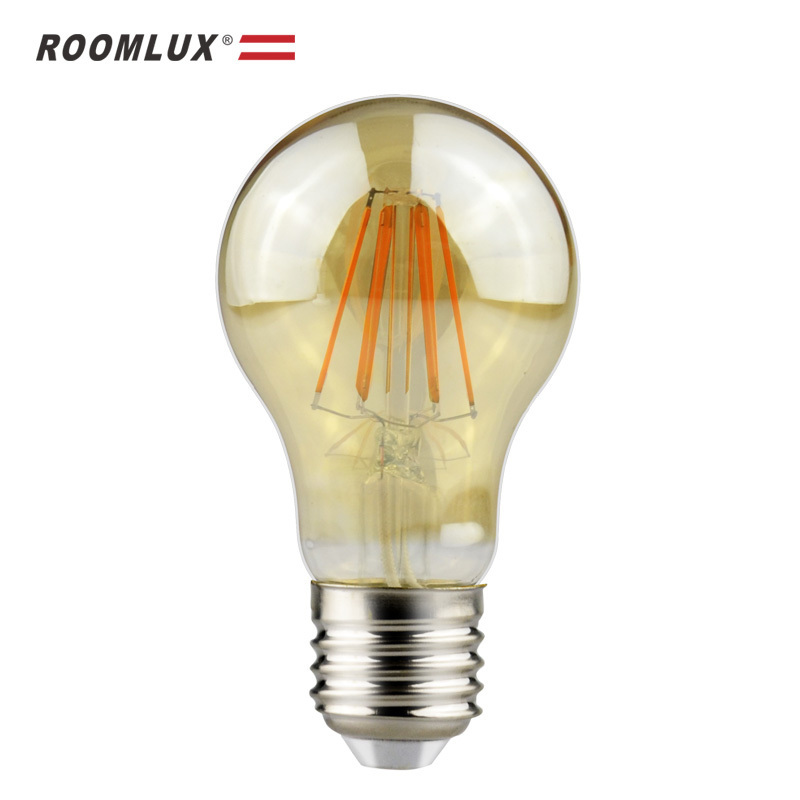 12V 24V Led Lamp A19 Filament Bulb Low Voltage 6W Edison Globe Bulbs 4500K Daylight White Warm White 2700K E26 E27