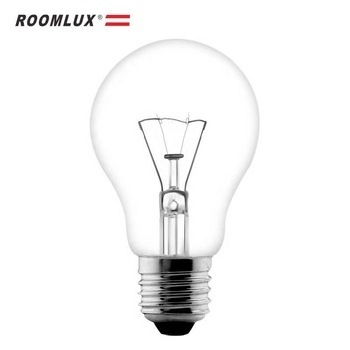 Factory direct round clear light bulbs A55 round clear incandescent bulb round clear bulb 100w