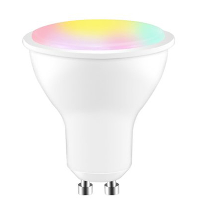 Factory TUYA Smart Life Smart Led Light Color Changing RGB Wifi Bulb 5W GU10 LED Spotlight