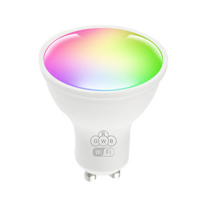 Factory TUYA Smart Life Smart Led Light Color Changing RGB Wifi Bulb 5W GU10 LED Spotlight