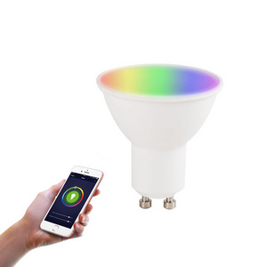 Par16 Tuya Wifi Smart Gu10 5w Rgb Led Bulb Lights