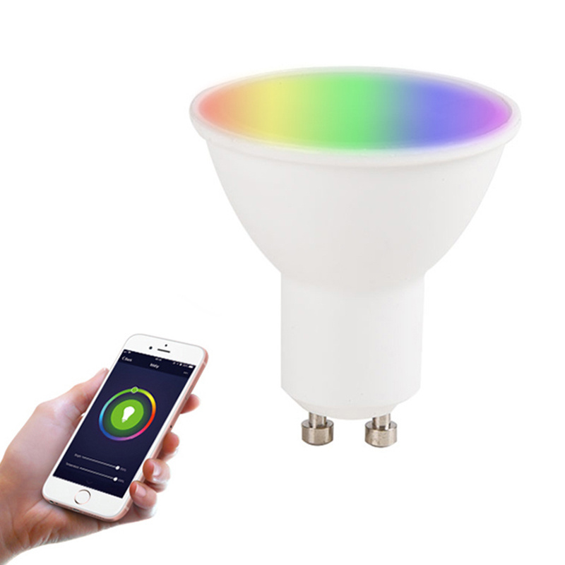 Par16 Tuya Wifi Smart Gu10 5w Rgb Led Bulb Lights