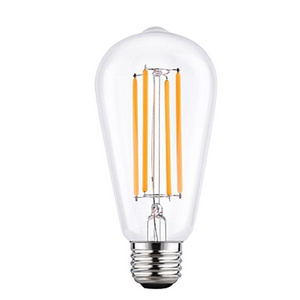 Factory Supply 8w Led Filament Lamp ST64 Teardrop Filament Lamp ST64 Led Filament Bulb