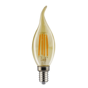 Dimmable E12 Candelabra Led Bulbs 6W (60W Equivalent) 600lm C35 Chandelier Light C35 Led Filament Bulb