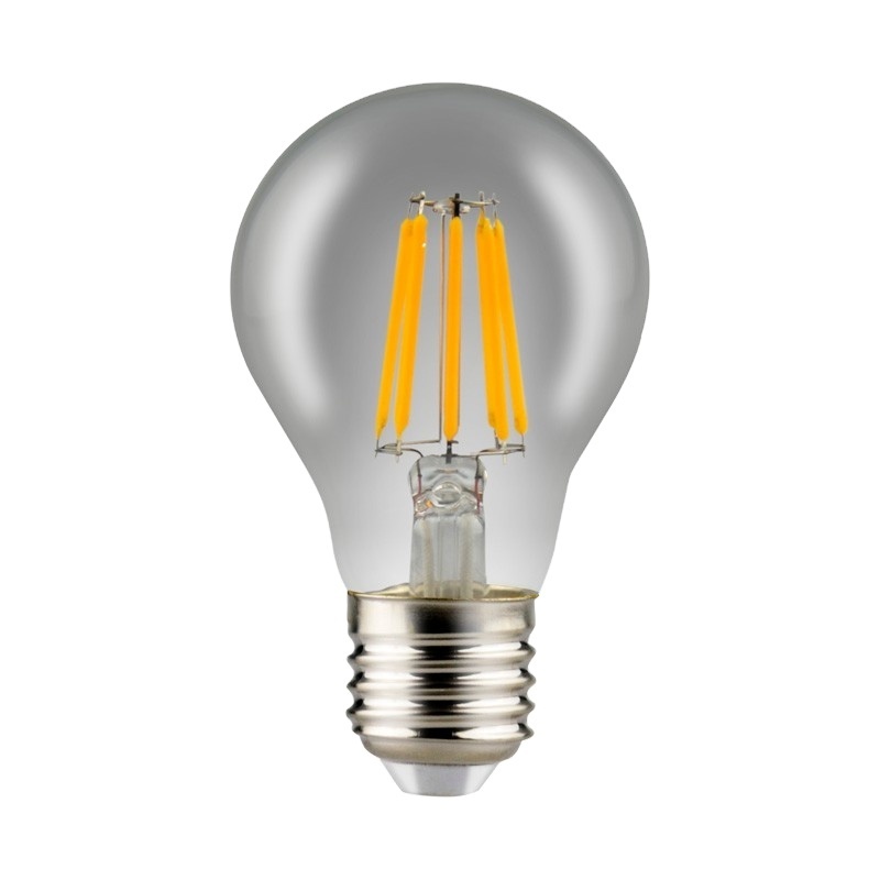 Dimmable A60 E26/ E27/ B22  4w/ 6w/ 8w Energy Saving Step Dim Led Filament Bulb